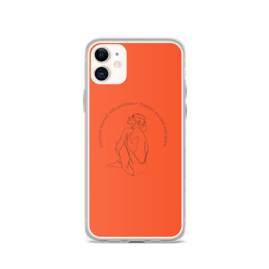 Orange Graceful phone case