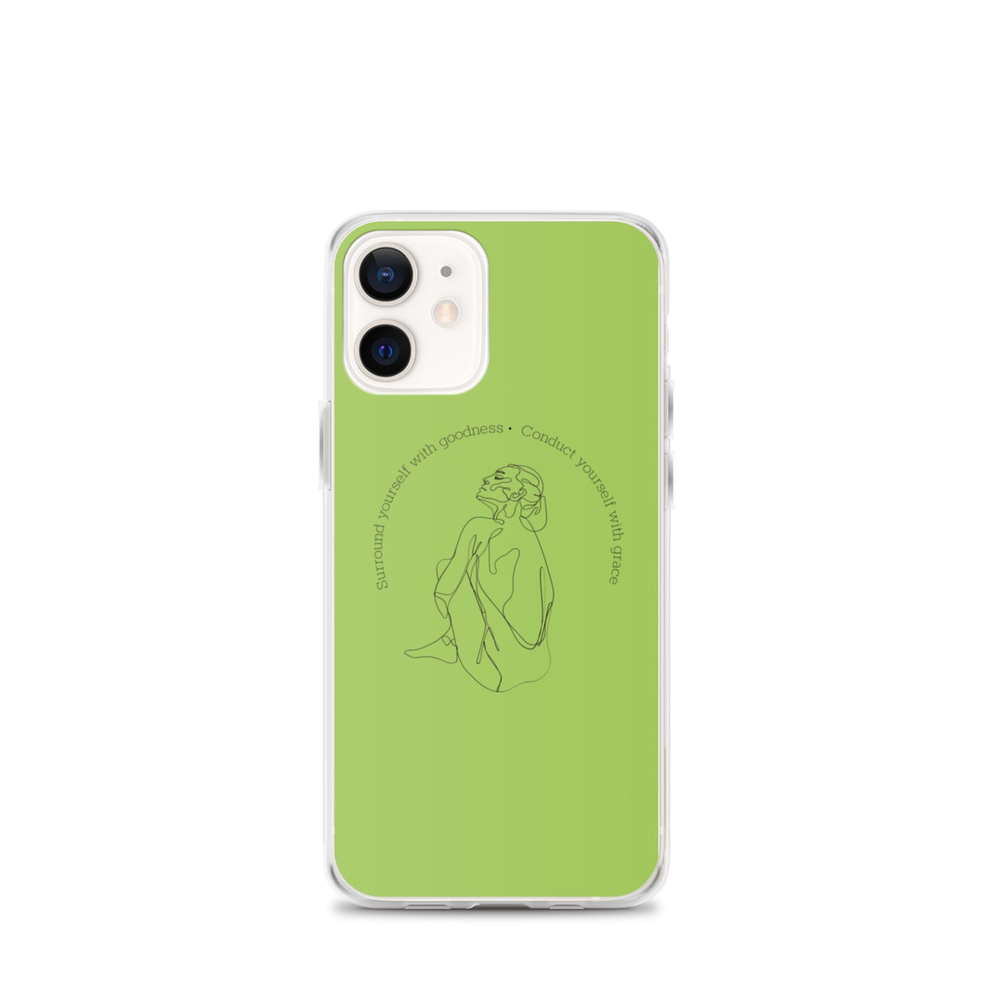 Be green and graceful phone case