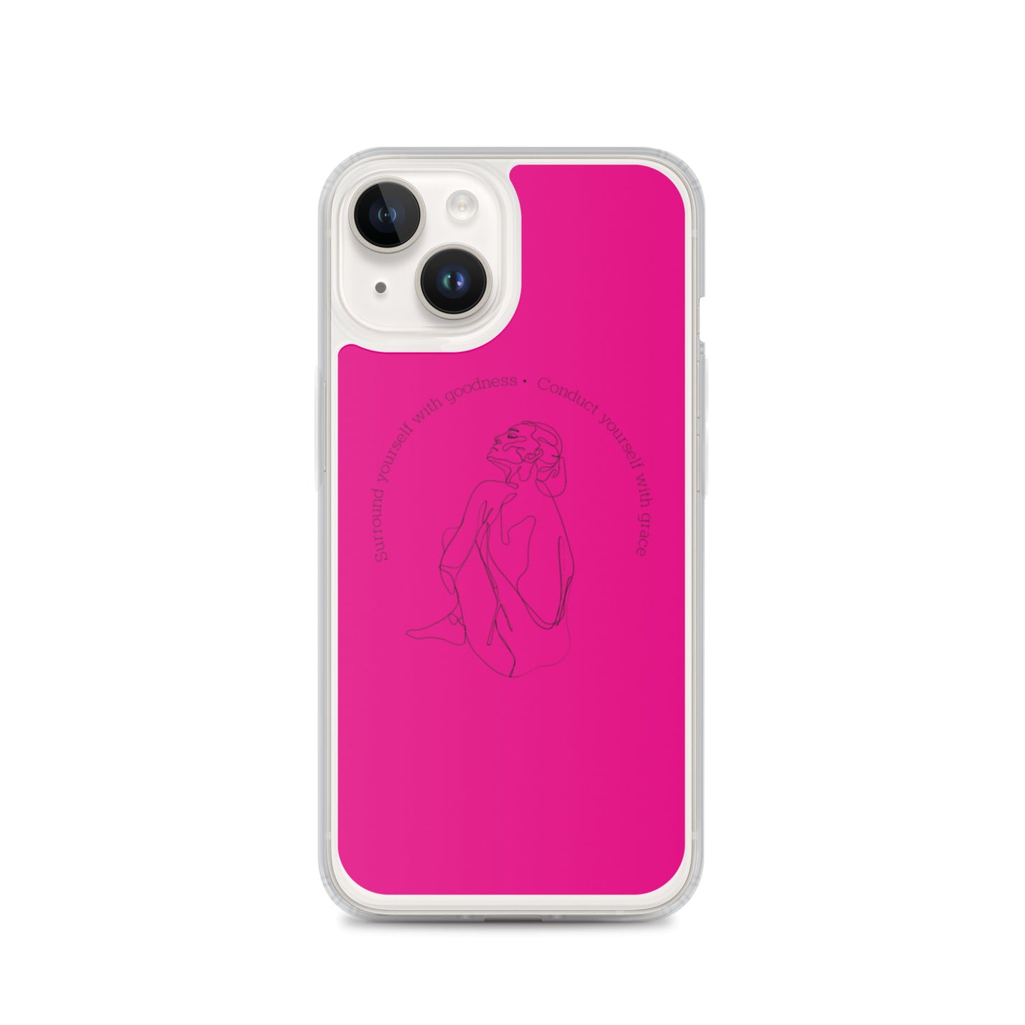 Pink grace phone case