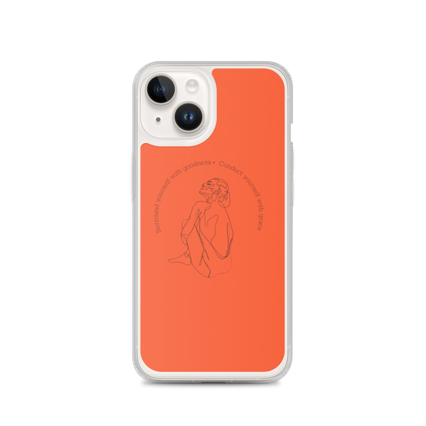 Orange Graceful phone case