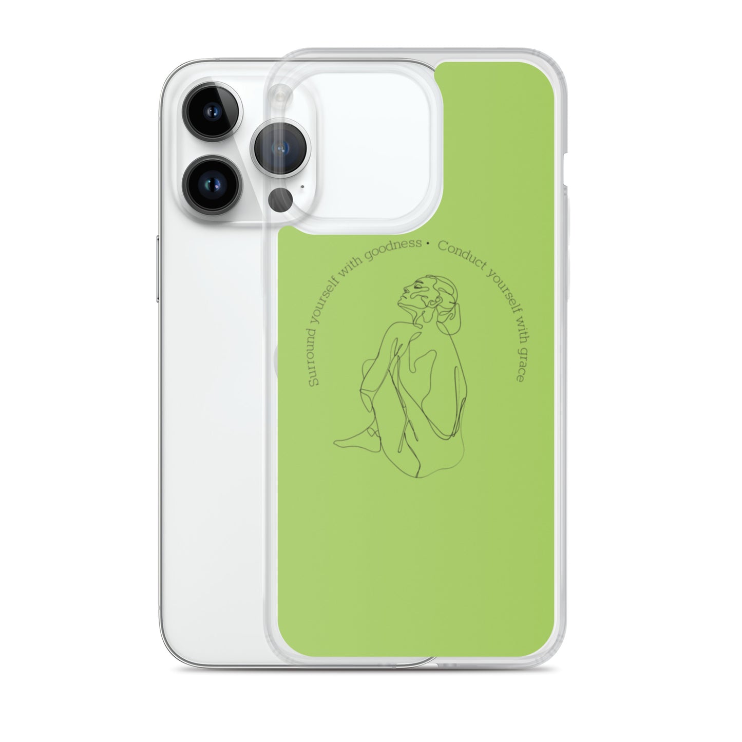 Be green and graceful phone case