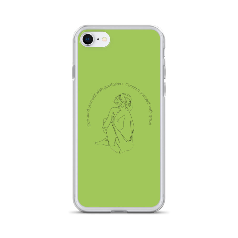 Be green and graceful phone case