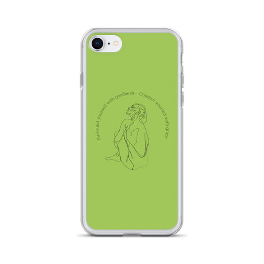 Be green and graceful phone case